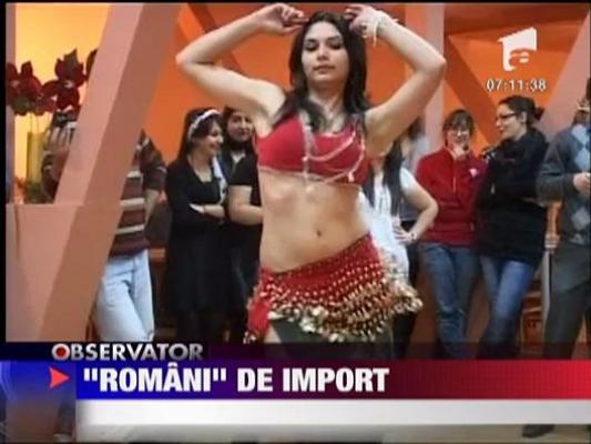 Distractie in Sibiu cu "romani" de import