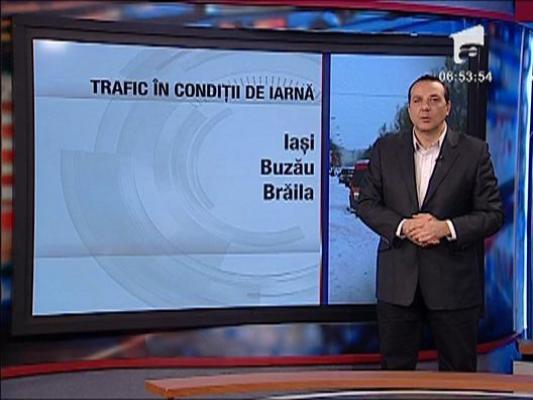 Trafic in conditii de iarna