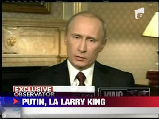 Vladimir Putin la emisiunea lui Larry King