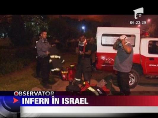 Incendiu devastator in Israel