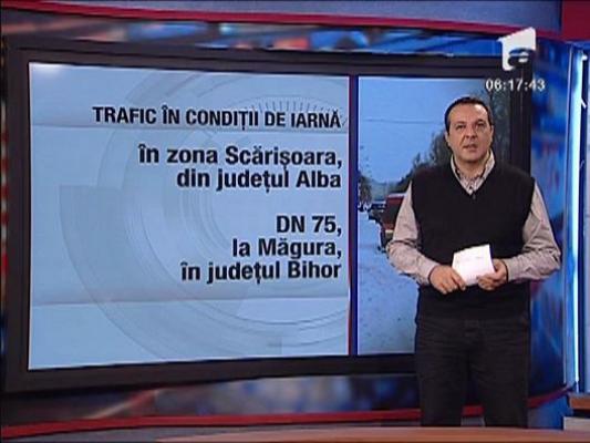 Trafic in conditii de iarna