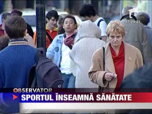 Sportul inseamna sanatate