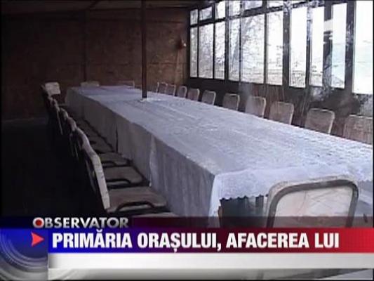 Primaria orasului, afacerea lui