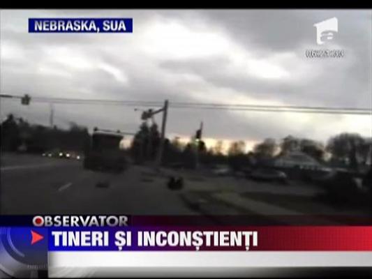 Tineri inconstienti in SUA