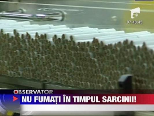 Efectele fumatului timpul sarcinii