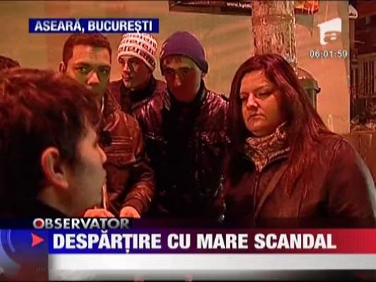 Scandal cu focuri de arma in Capitala