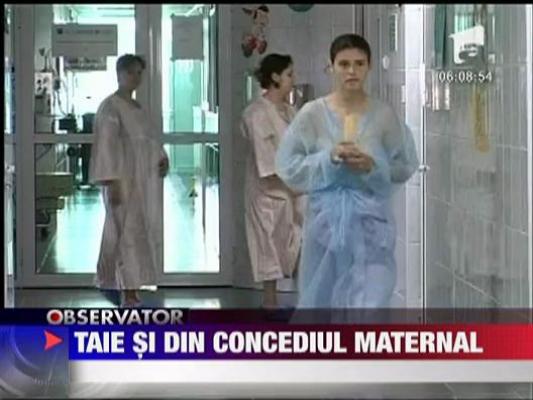 Guvernul taie un an din concediul maternal