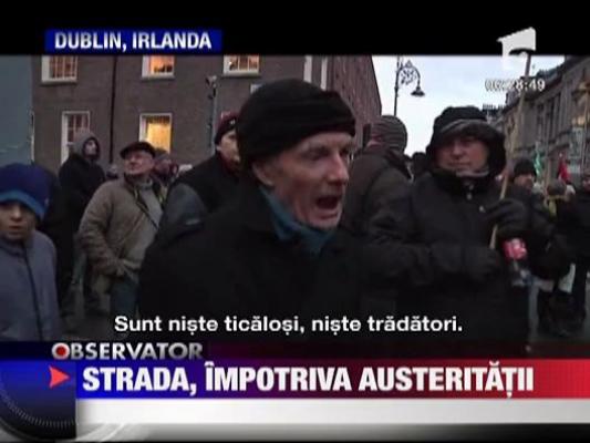 Proteste fata de programele de austeritate