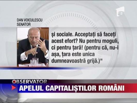 Apelul capitalistilor romani