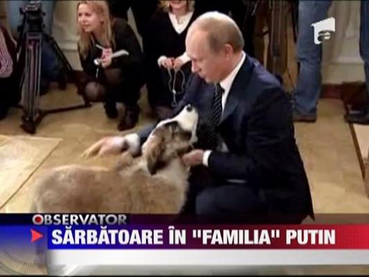 Sarbatoarea in "familia" Putin