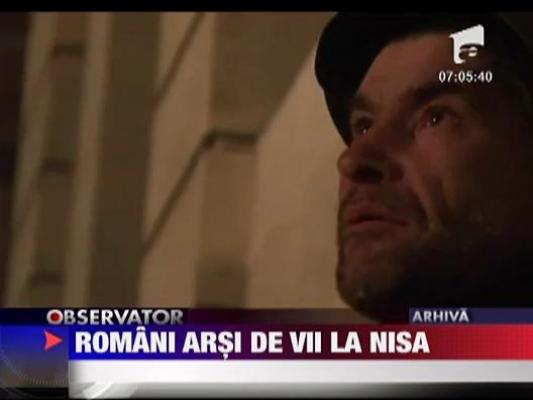 Romani arsi de vii la Nisa, incendiati de francezi