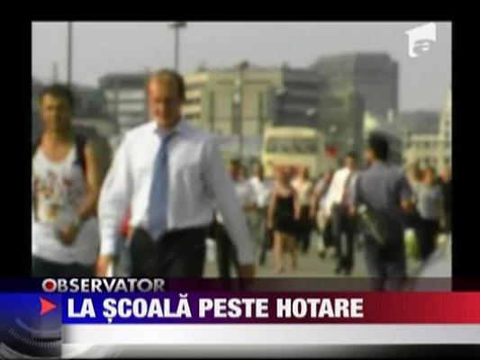 La scoala peste hotare