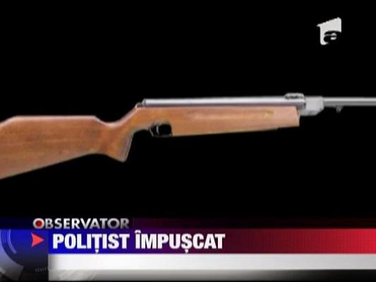 Politist impuscat in Constanta