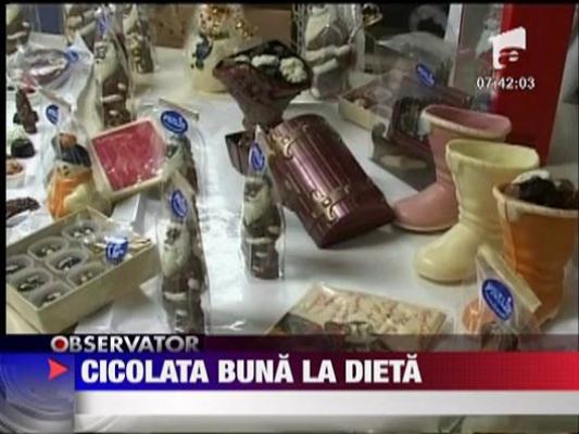 Felicia: Ciocolata neagra buna pentru dieta