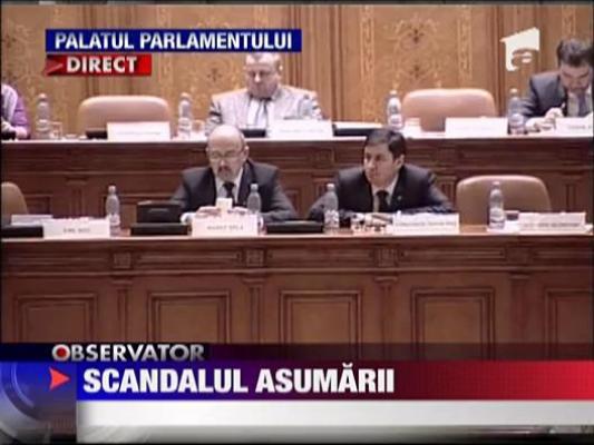Scandalul asumarii