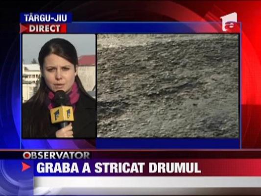 Graba a stricat drumul... dupa o luna