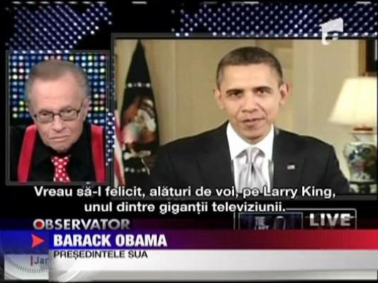 Regele Larry King a tras cortina