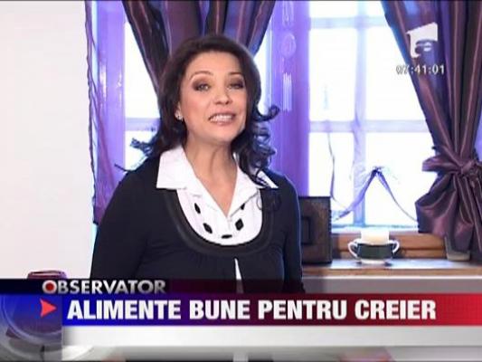 Felicia: Alimente bune petru creier