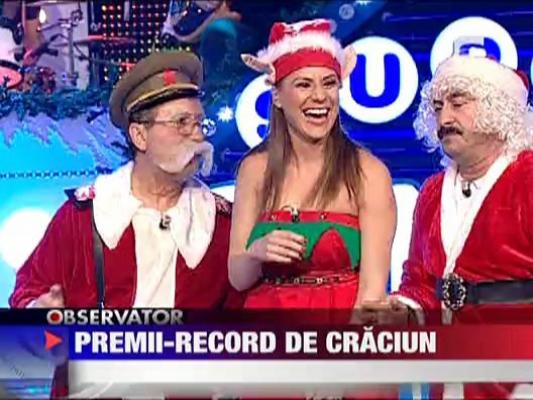 Premii record de Craciun
