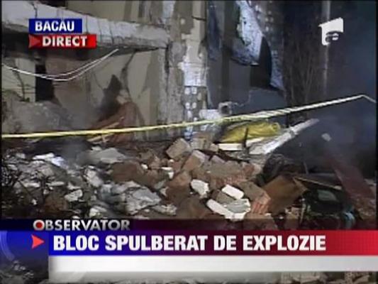 Bloc spulberat de explozie