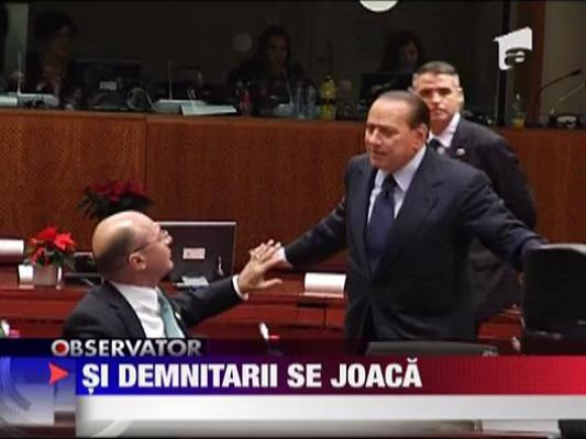 Si demnitarii se joaca pe iPad