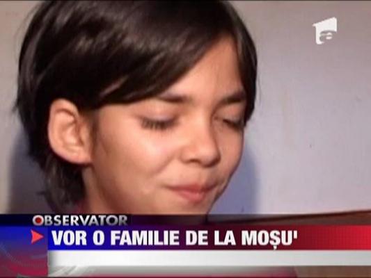 Vor o familie de la Mos Craciun