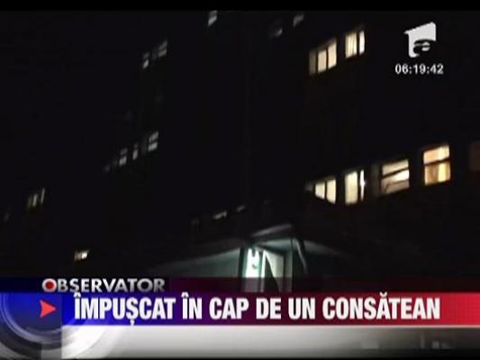 Impuscat in cap de un consatean