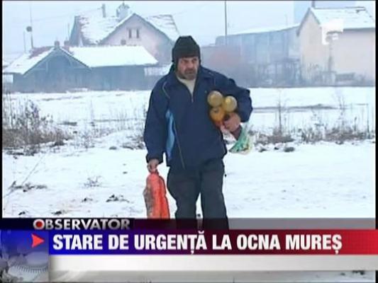 Stare de urgenta la Ocna Mures