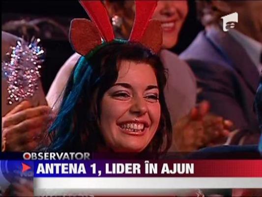 Antena 1, lider in Ajun de Craciun