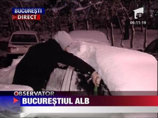Bucurestiul imbracat in alb