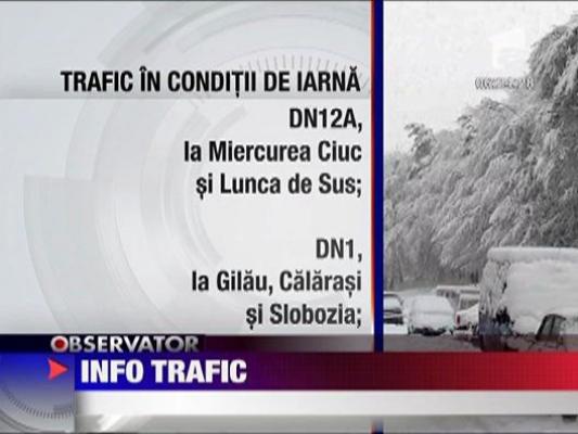 Trafic in conditii de iarna