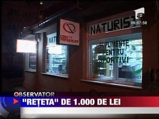 Jaf la o farmacie din Constanta