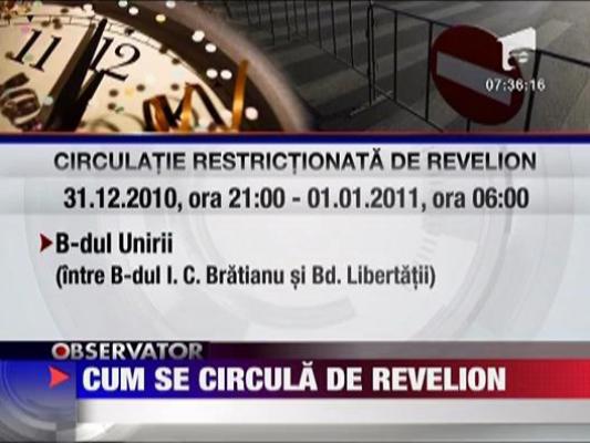 Programul de Sarbatori la mijloace de transport in comun