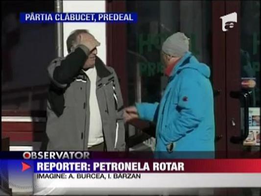 Impatimitii sunt pe schiuri