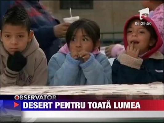 Cea mai mare turta dulce din lume