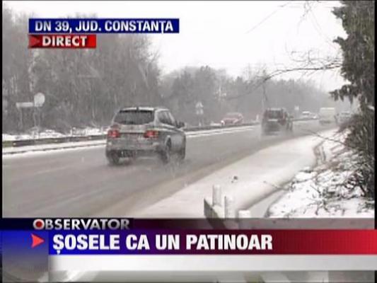 Sosele ca un patinoar