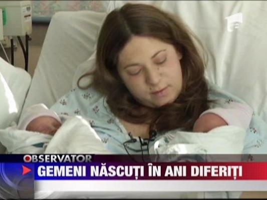 Gemeni nascuti in ani diferiti