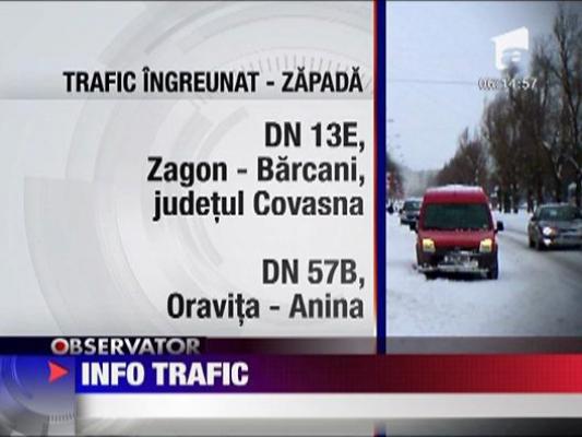 Trafic ingreunat de zapada