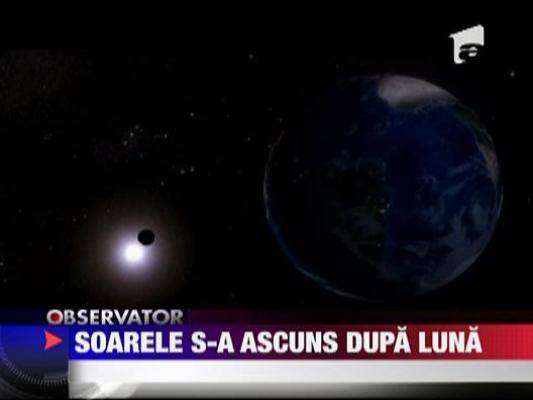 Soarele s-a ascuns dupa luna
