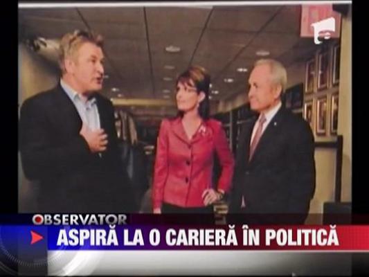 Alec Baldwin aspira la o cariera politica