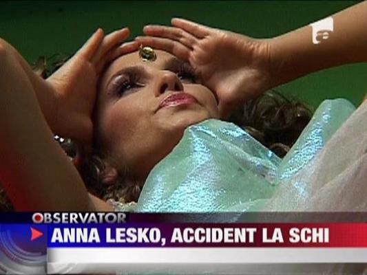 Anna Lesko, accidentata la schi