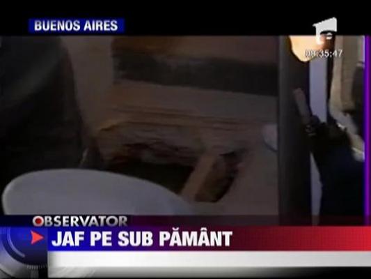 Jaf pe sub pamant in Argentina