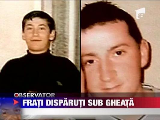 Frati disparuti sub gheata