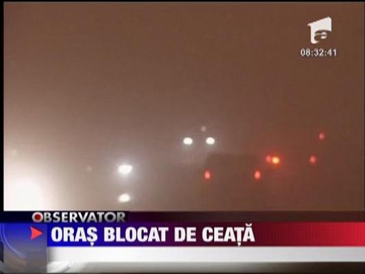 Ceata densa a pus stapanire pe Constanta