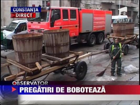 Pregatiri de Boboteaza in Constanta