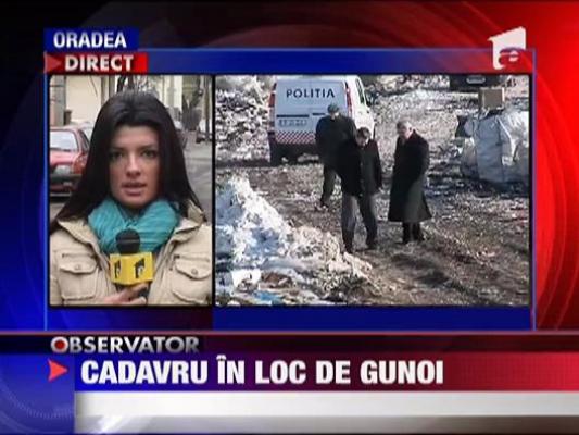 Cadavru transat si aruncat la gunoi