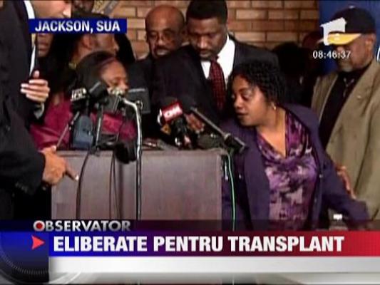 Eliberate din inchisoare pentru transplant