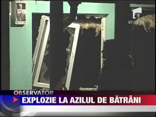 Explozie la azilul de batrani