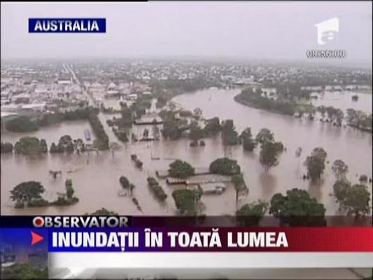 Inundatii in toata lumea