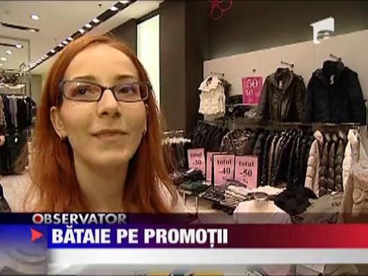 Bataie pe promotii